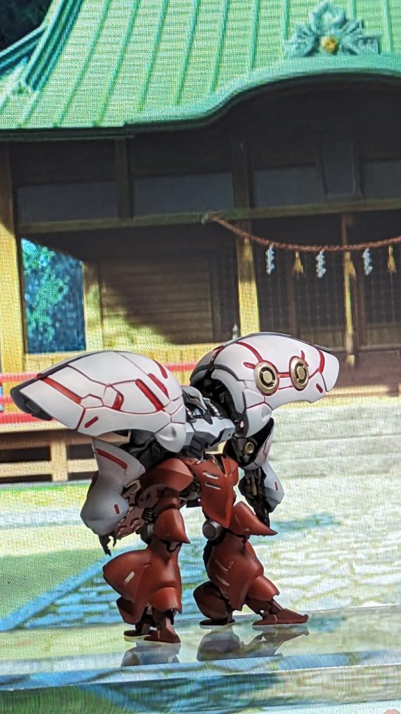 撮影は、フリー素材の画面をディスプレイに映して、100均のアクリルボードを使用しました。