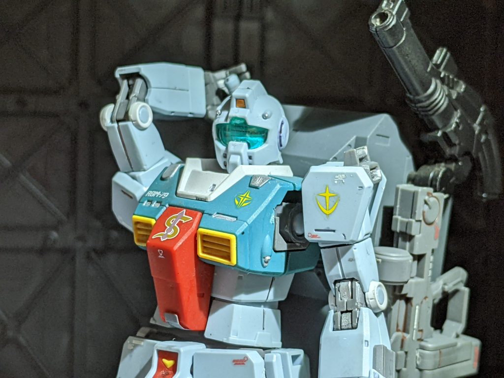 ジム　スレッガー機　複合兵装装備–3枚目/制作者：サイレント