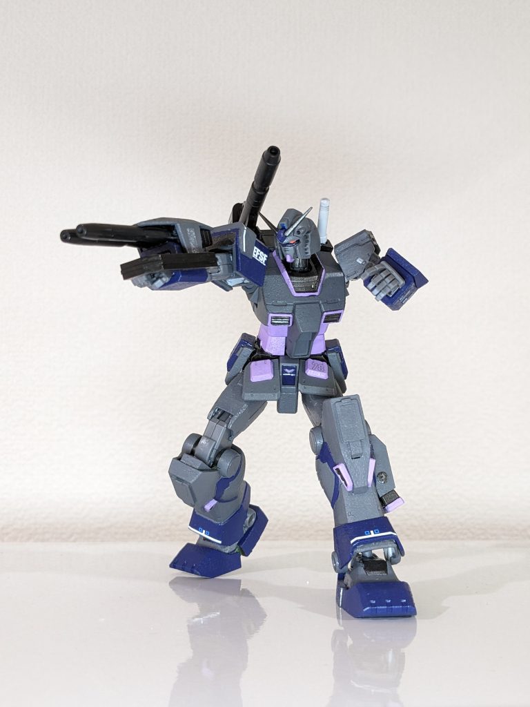 高機動型ガンダム(360mmロケット砲装備)–4枚目/制作者：シラカワ