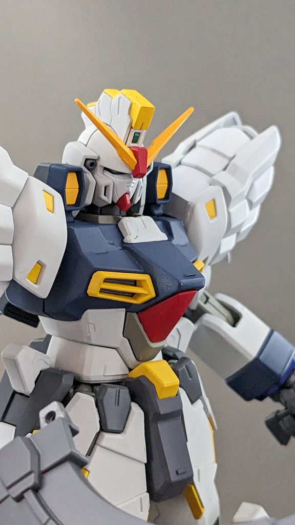 上半身アップです。実はスミ入れ直前のショットなんです。