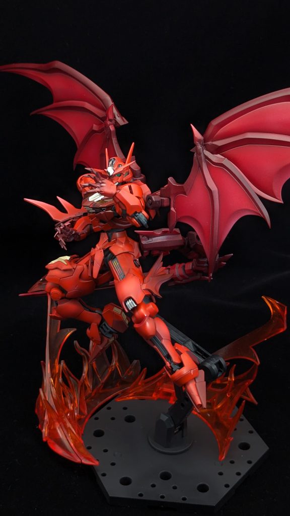 HG 1/144 ガンダムエアリアル 赤龍改修型–2枚目/制作者：Youtwo