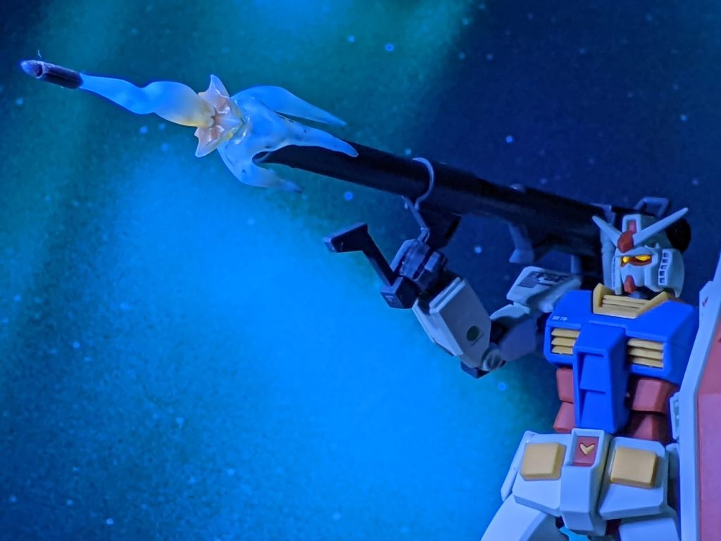 撃ち方的にここのバズーカは色分けで白入ってましたが、今回は割愛。お許しください。