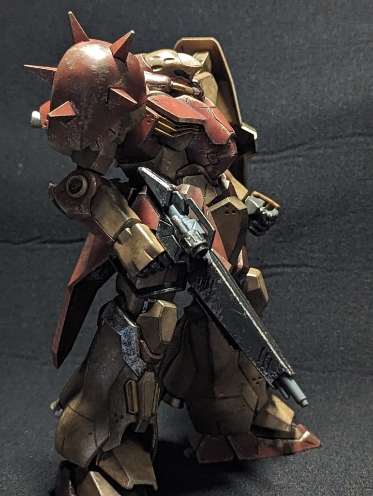 ビームライフルの形状は何か微妙じゃないですか。