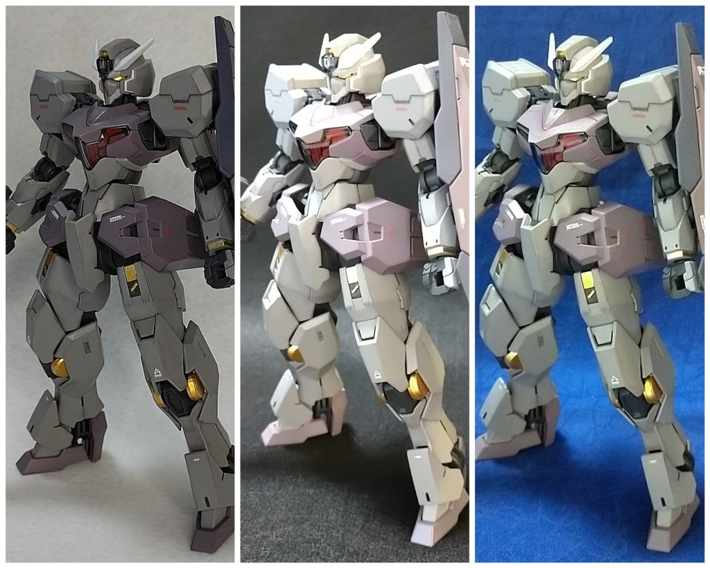 背景ごとの写りかたの違い。