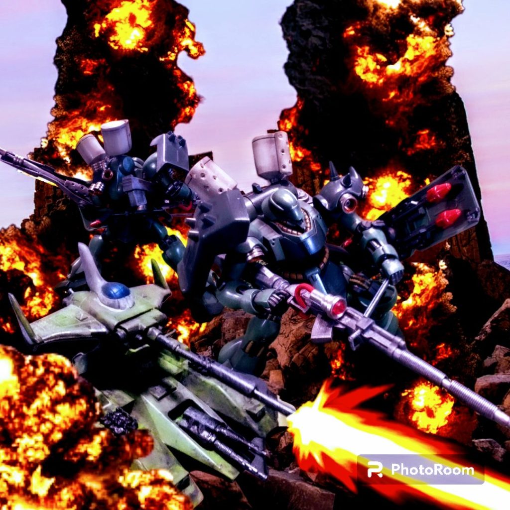 ちょいふるのキットでハードグライフ②お披露目デス😅–4枚目/制作者：gtarou