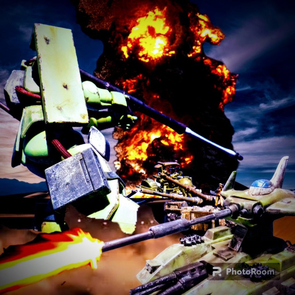 ちょいふるのキットでハードグライフ②お披露目デス😅–3枚目/制作者：gtarou