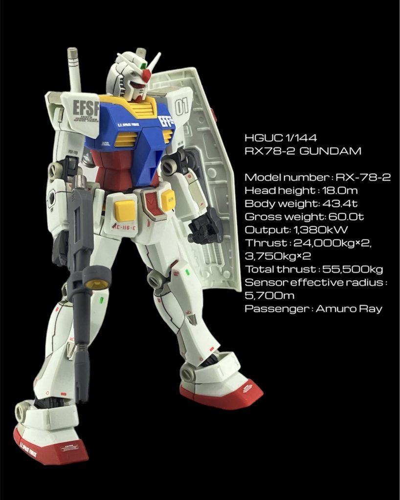 HGガンダム–2枚目/制作者：こぐ太郎