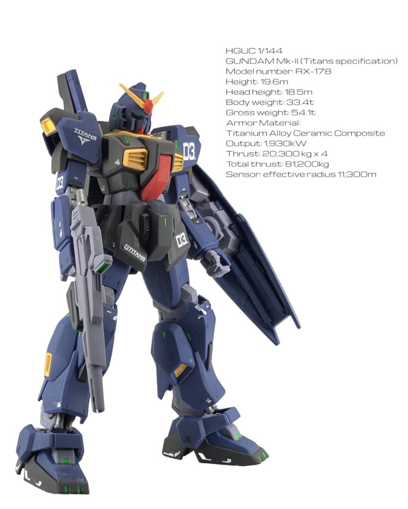 ガンダムマークII–2枚目/制作者：こぐ太郎