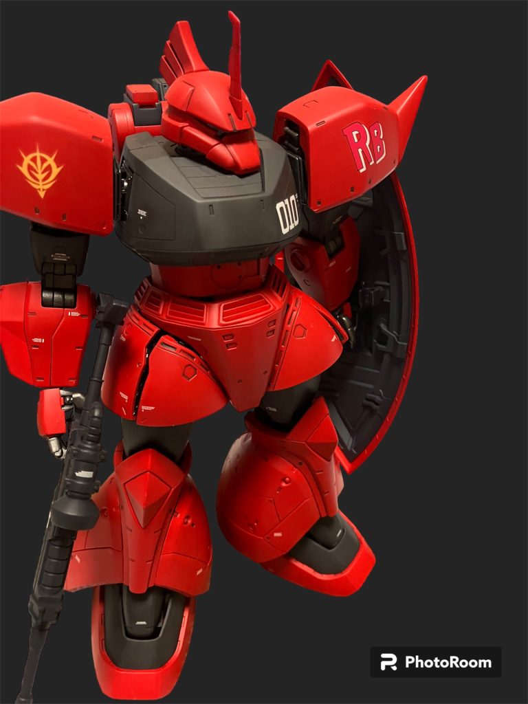 ライフル持たせてます