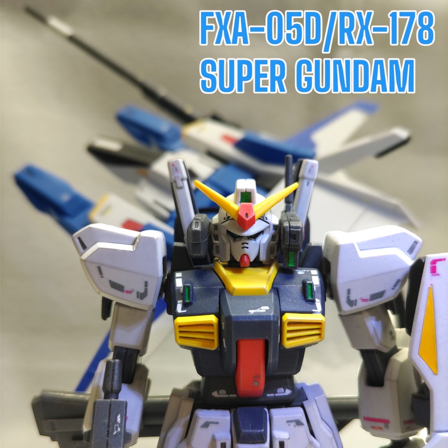 HGUC スーパーガンダムRG風｜りゅありさんのガンプラ作品｜GUNSTA