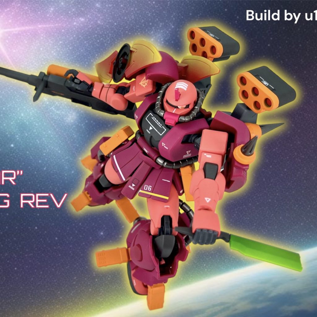 HG ザクアメイジングレブ｜u1さんのガンプラ作品｜GUNSTA（ガンスタ）