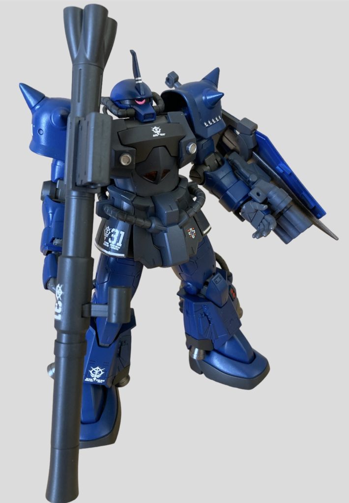 ミキシング以外は改造は少し。胸部のスラスター、スパイクアーマーの変更くらいです