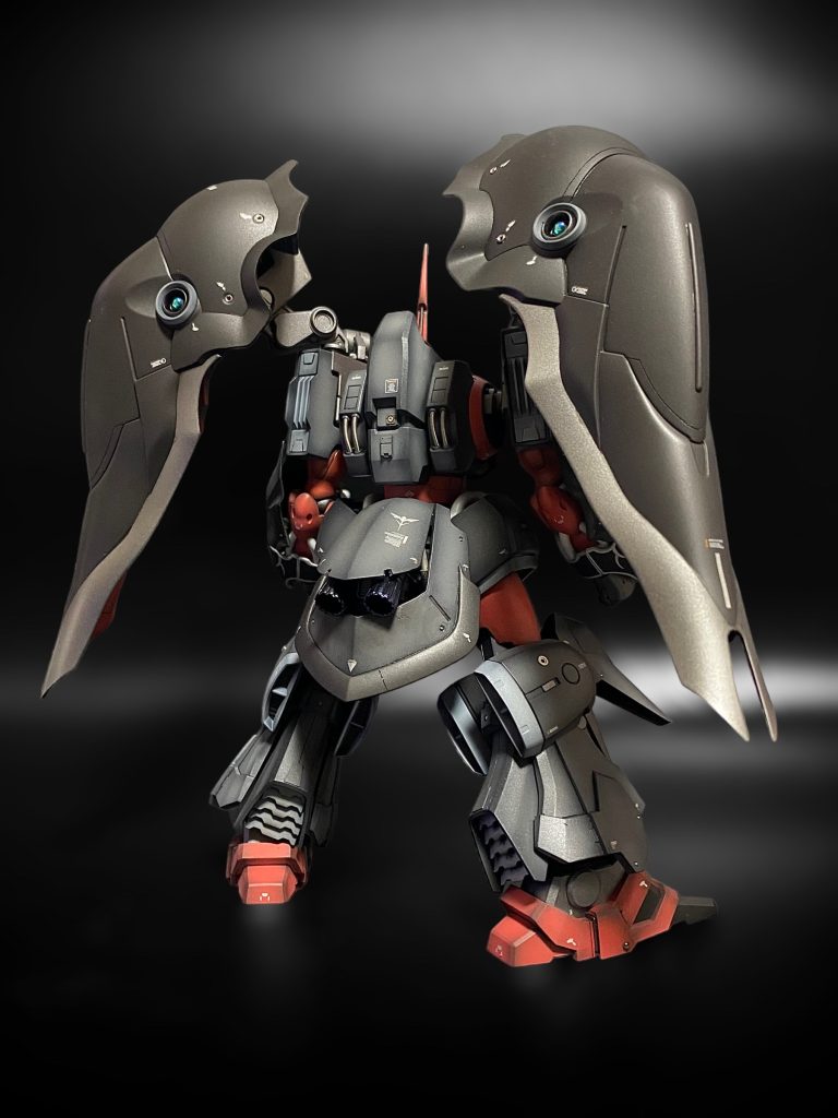 バックショット。バインダー開閉させようと思いましたが、完成後は触らないし面倒なのでやめちゃいました。