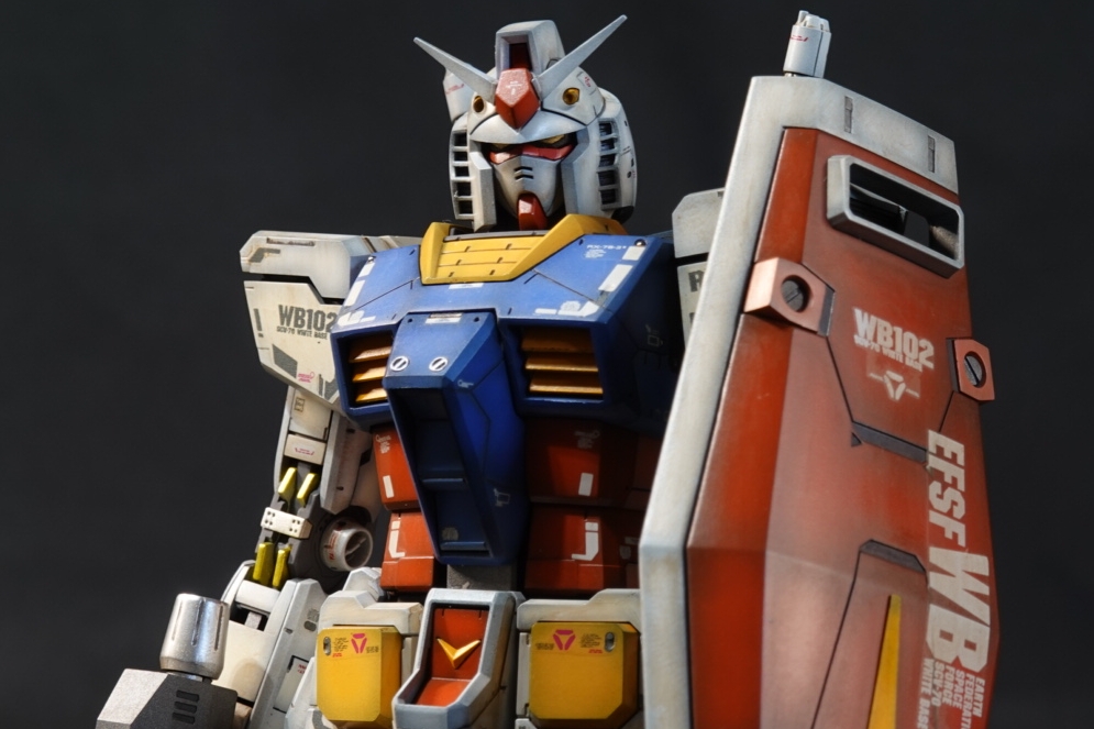 MG ガンダムRX-78 ver3.0｜kametaさんのガンプラ作品｜GUNSTA（ガンスタ）