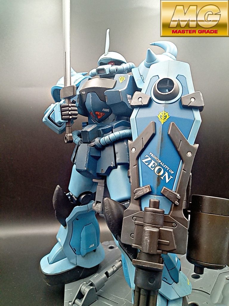 MG 1/100 グフカスタム 全塗装 完成品 - プラモデル