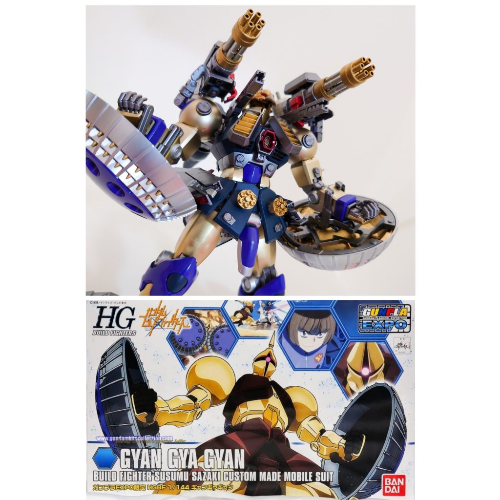 ということで、ギャンギャギャンの射撃重視オリジナル設定のギャンギャギャン改でした。カラーリングとか装備とか全然違いますが、シールド2つ装備させておけばギャンギャギャンです(笑)