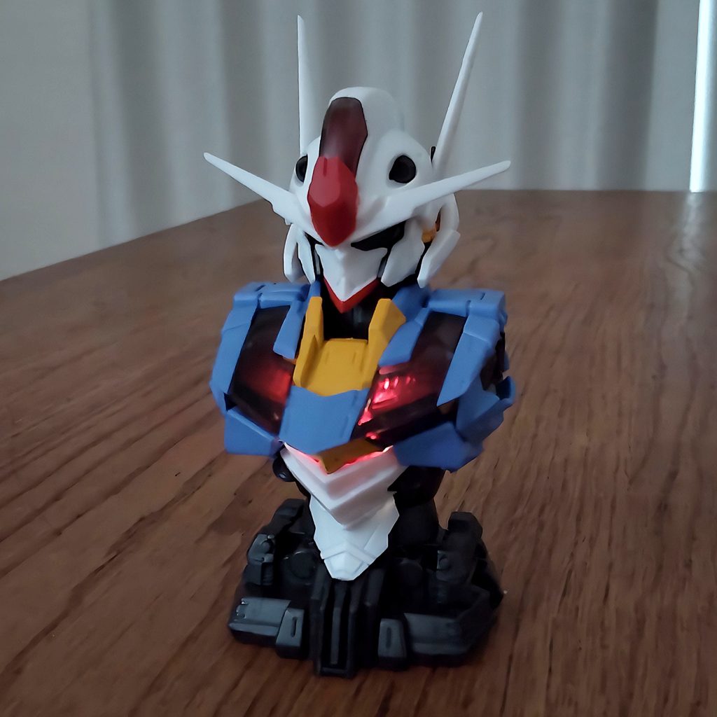 素組み+ルミナス発光(胸)