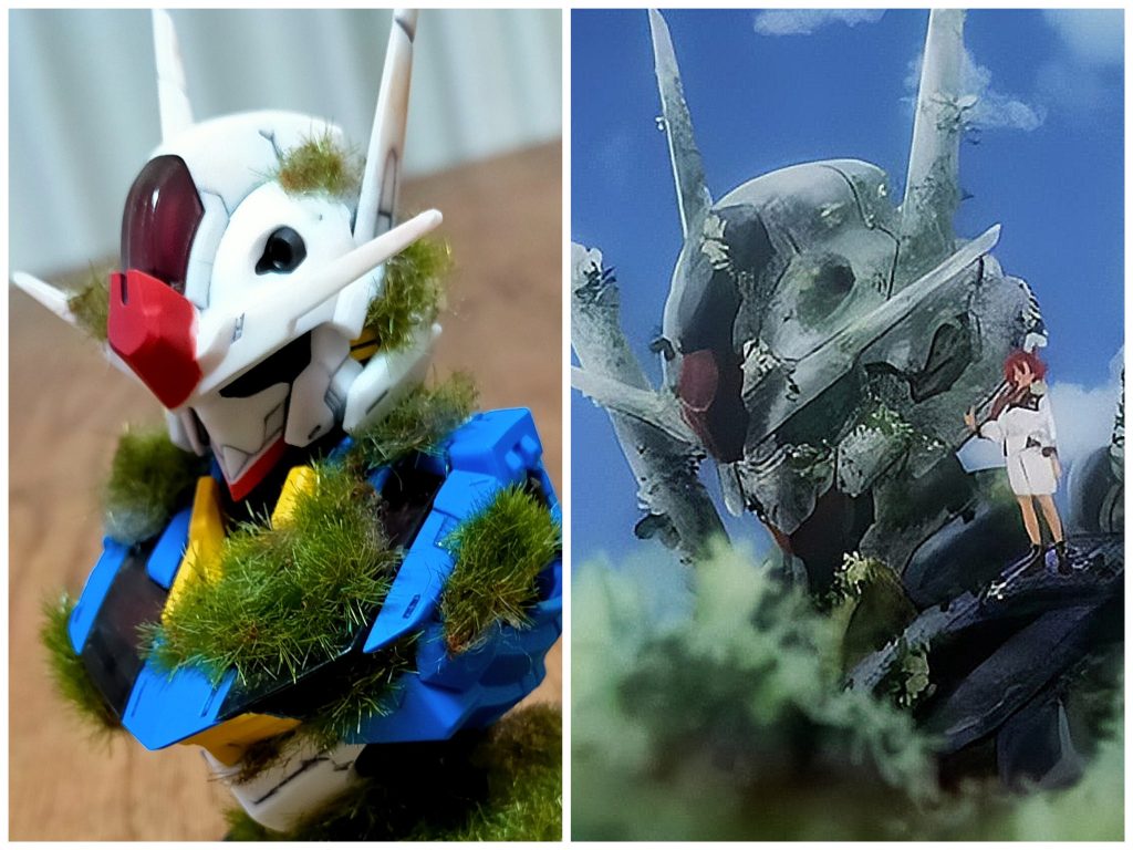 絶対やろーと思ってた苔生やし一応うっっっすら汚れてますwもっと汚すかw