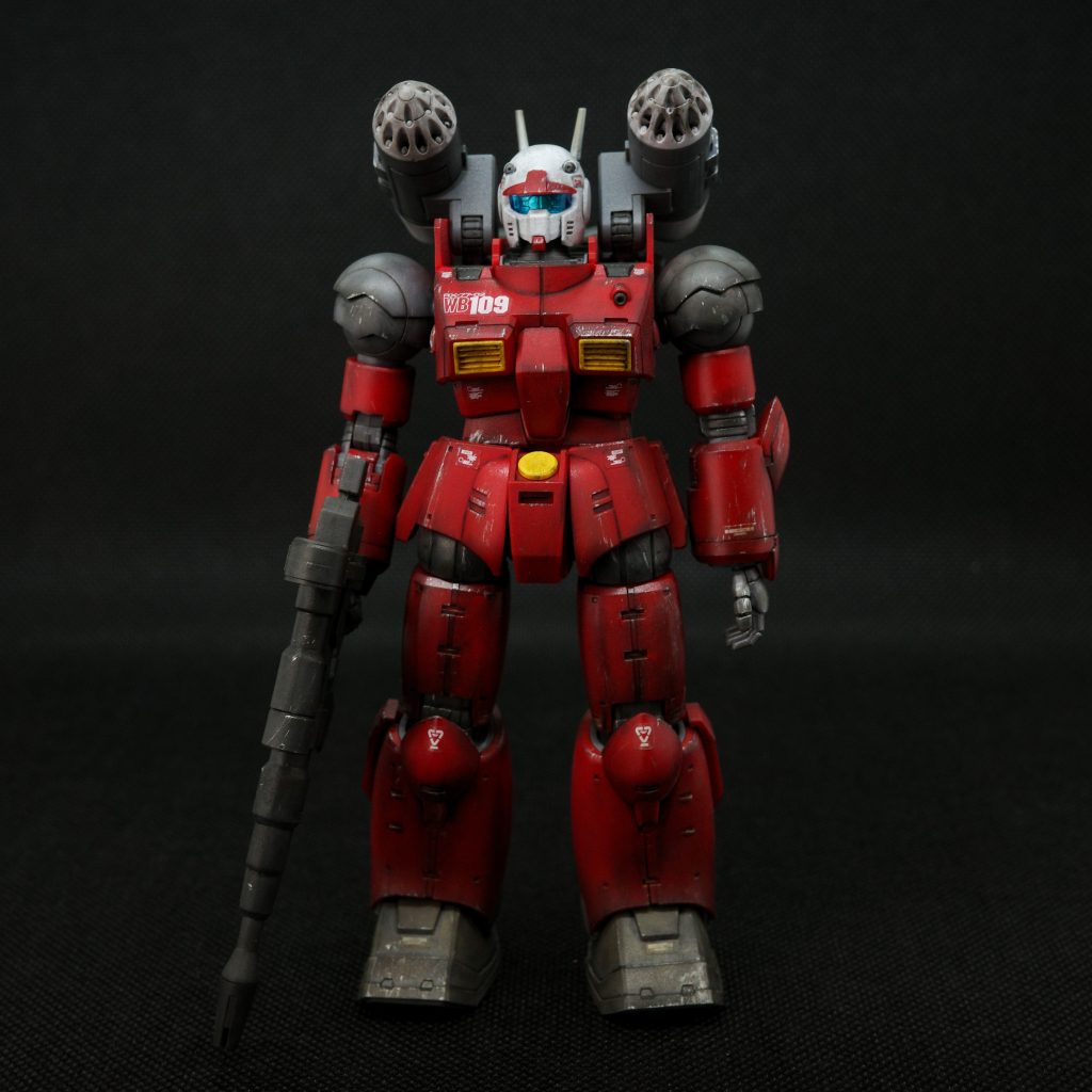 HG ガンキャノン ハヤト機(ククルス・ドアンの島版)–3枚目/制作者：M.マウス Ver.Le