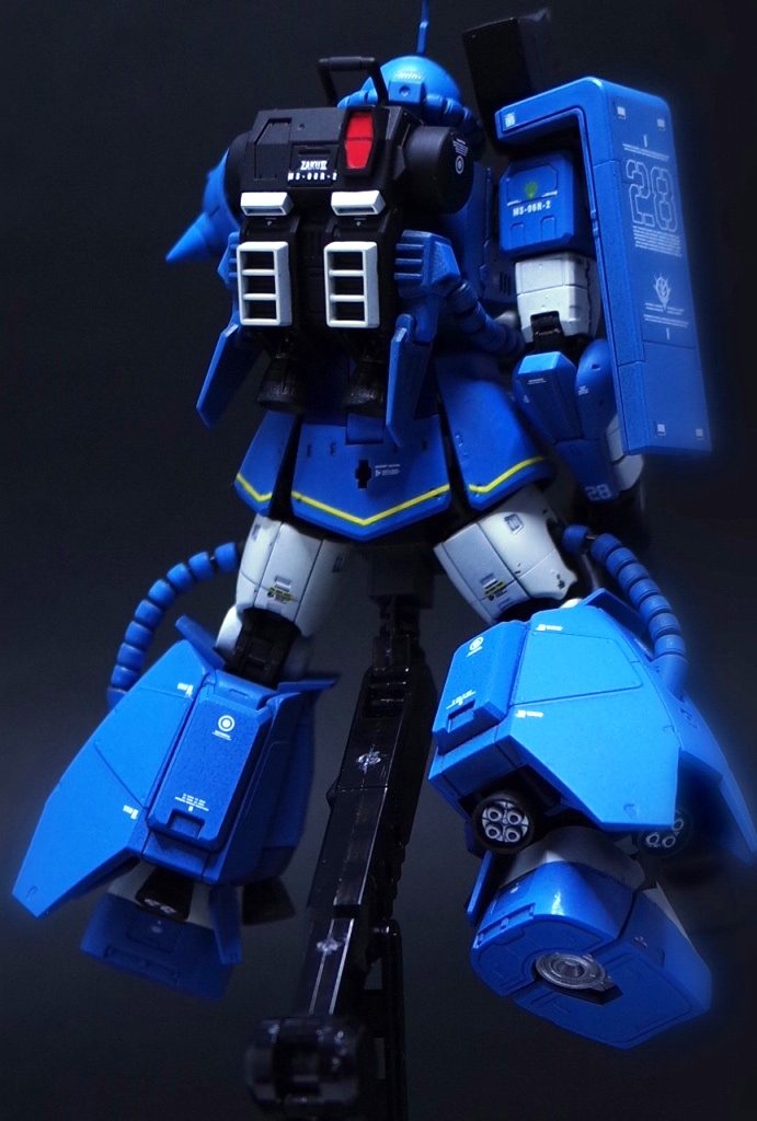 　1/144 RG ロバート・ギリアム専用ザクⅡ　–2枚目/制作者：だんくら工房・mk戦車