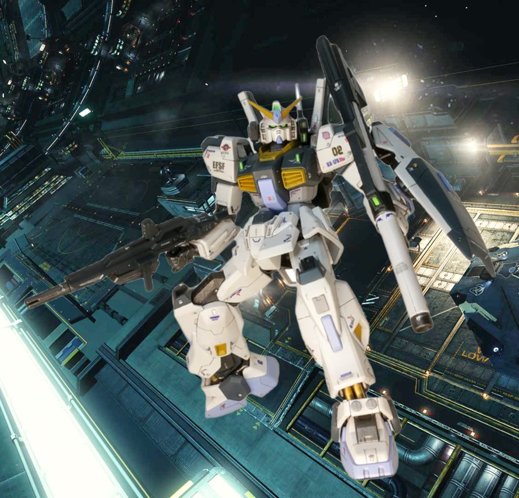 塗装剥げにビビりながらのポージング((😖))