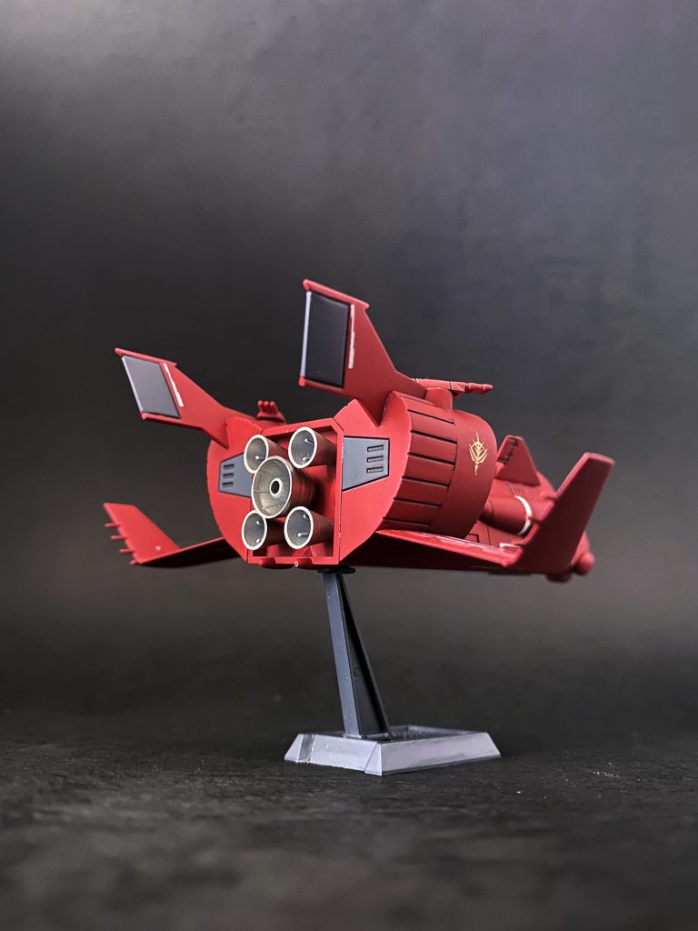 旧キット ジオン軍機動巡洋艦 ザンジバル–2枚目/制作者：マシグレ3