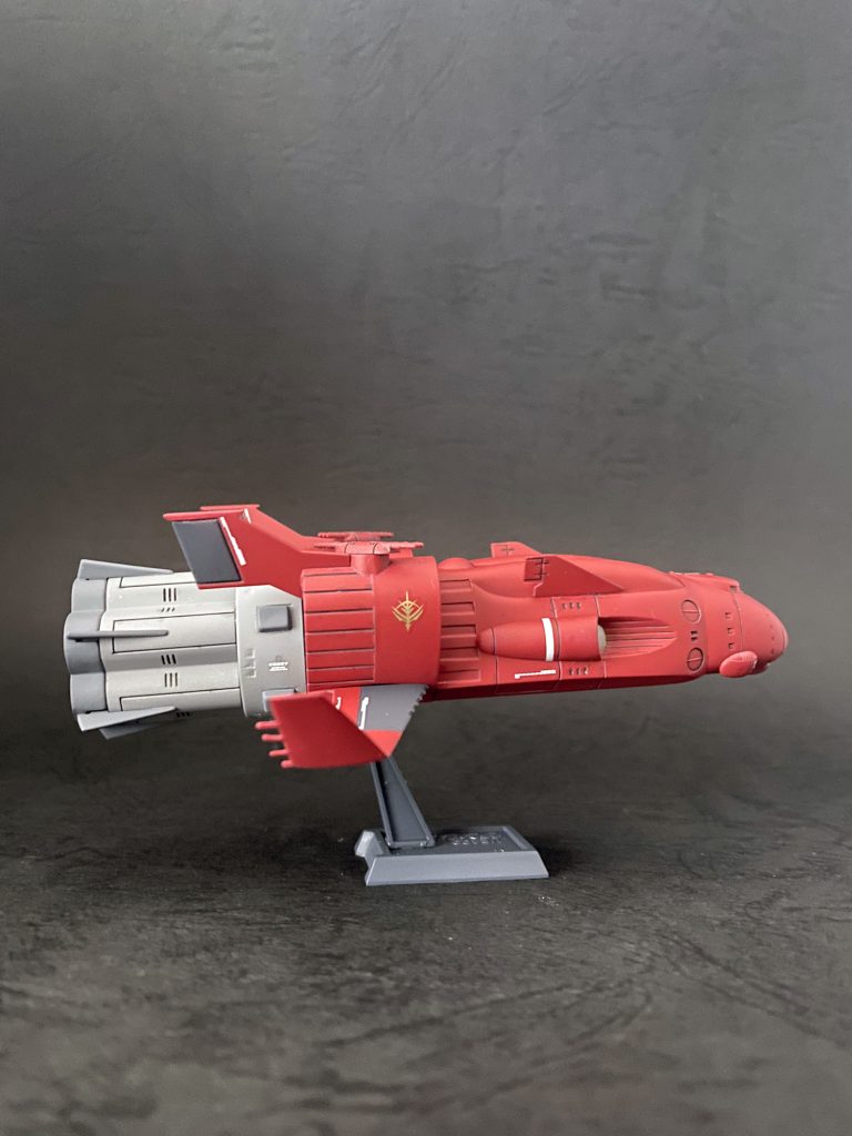 旧キット ジオン軍機動巡洋艦 ザンジバル–3枚目/制作者：マシグレ3