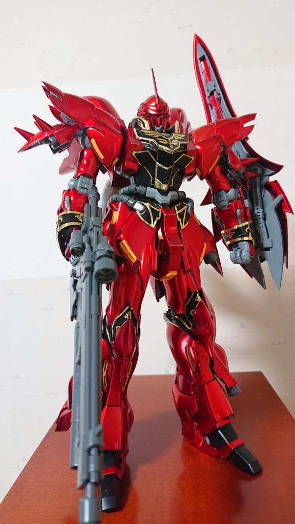 このキット、フレーム折れるから、あんま動かせんのよね…((( ;゚Д゚)))アクションベースもないし。もっとブンドドしたい(ToT)