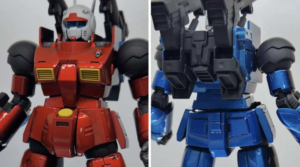 一つのガンキャノンで二度美味しいでしょう!