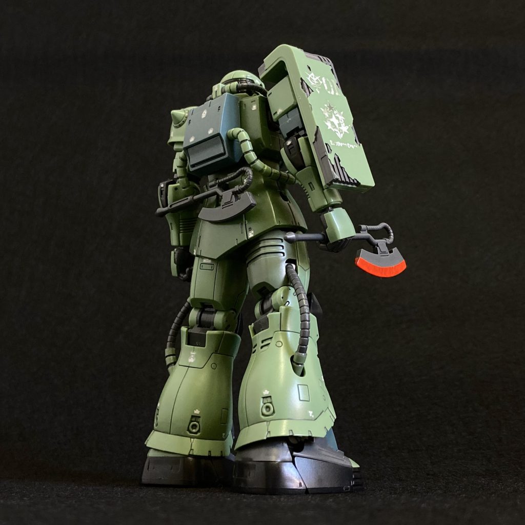 HG 1/144 MS-06F  CUCURUZ DOAN'S ZAKU–4枚目/制作者:KUROXY