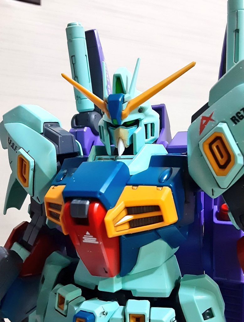 マスク改修中写真。