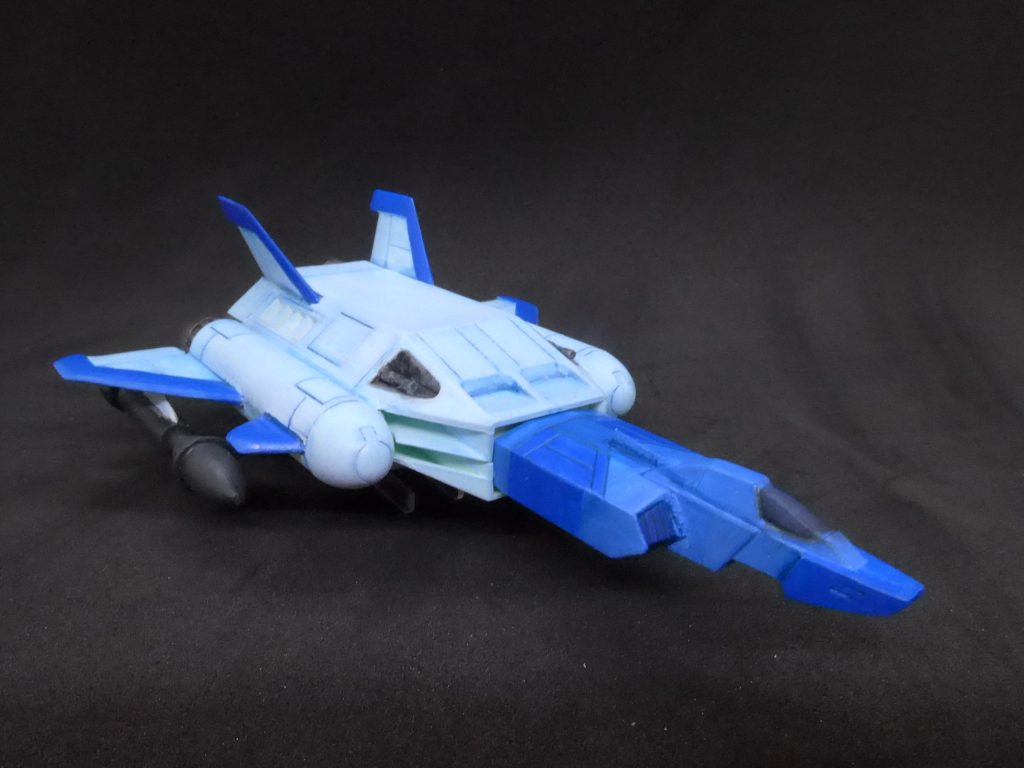 ほどなくアムロから2隻の潜水艦発見の連絡が入り、セイラは出撃準備に入った。さらにアムロは追加装備された対艦用小型ミサイルを含めた武器をすべて使い切り先制攻撃をかけ、1隻の足を止めることに成功した。