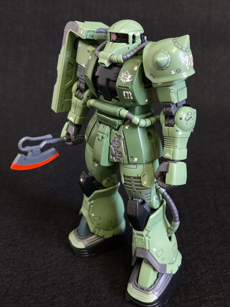 HG 1/144 MS-06F  CUCURUZ DOAN'S ZAKU–7枚目/制作者:KUROXY