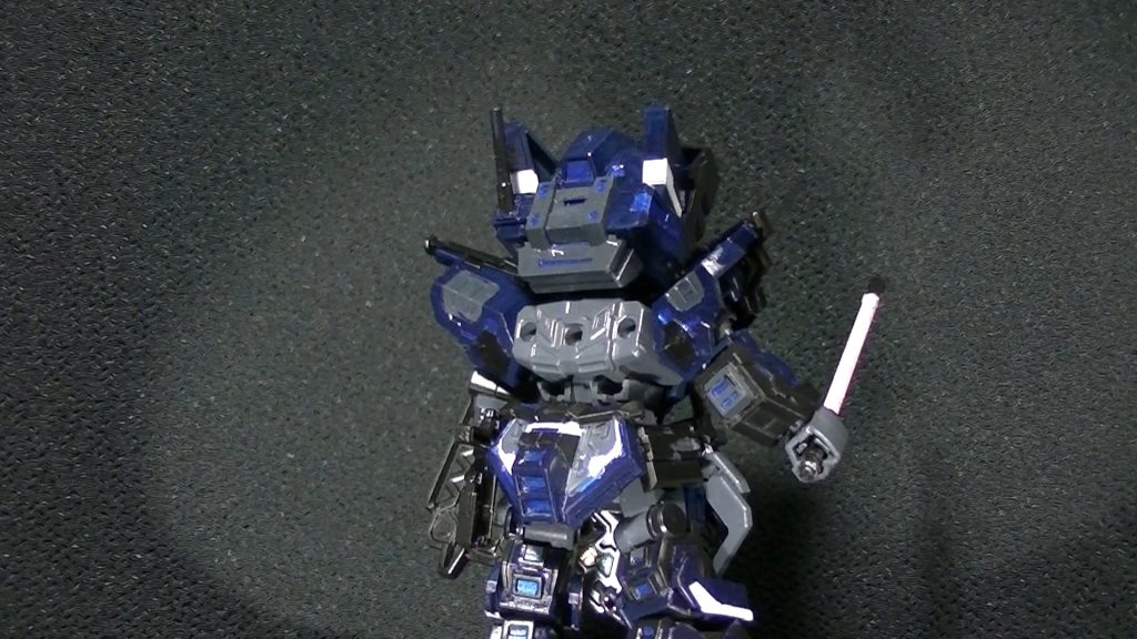 隊員は隊長ほどの華やかさはありませんが、細かいディティールと塗分けは隊長と同じボリュームで、しっかり1機分の作りごたえがありました。（13機目ですが、実質13～19機目作った気分です。）6機同じものを制作するのは、ちょっとした苦行ですが、完成するとそれに見合った達成感がありました。