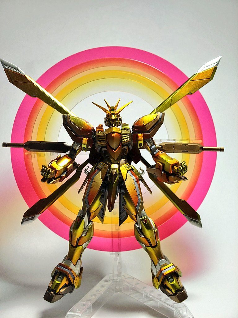 RGゴッドガンダム–5枚目/制作者：しさお