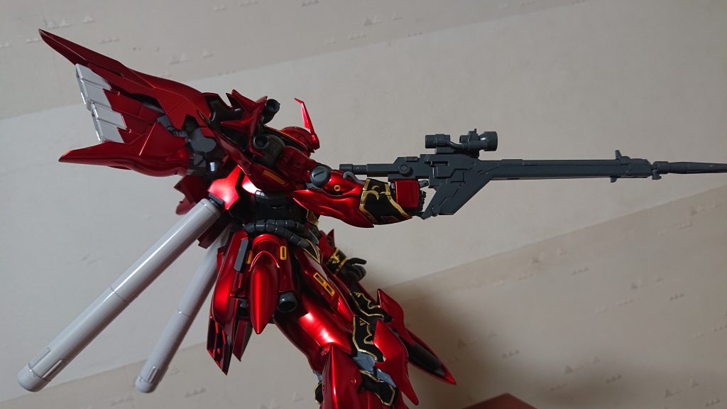 ビームライフルで長距離狙撃!!