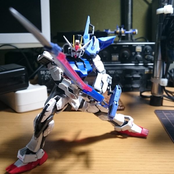 酔っ払いが投稿するRGストライクソード＆ランチャー