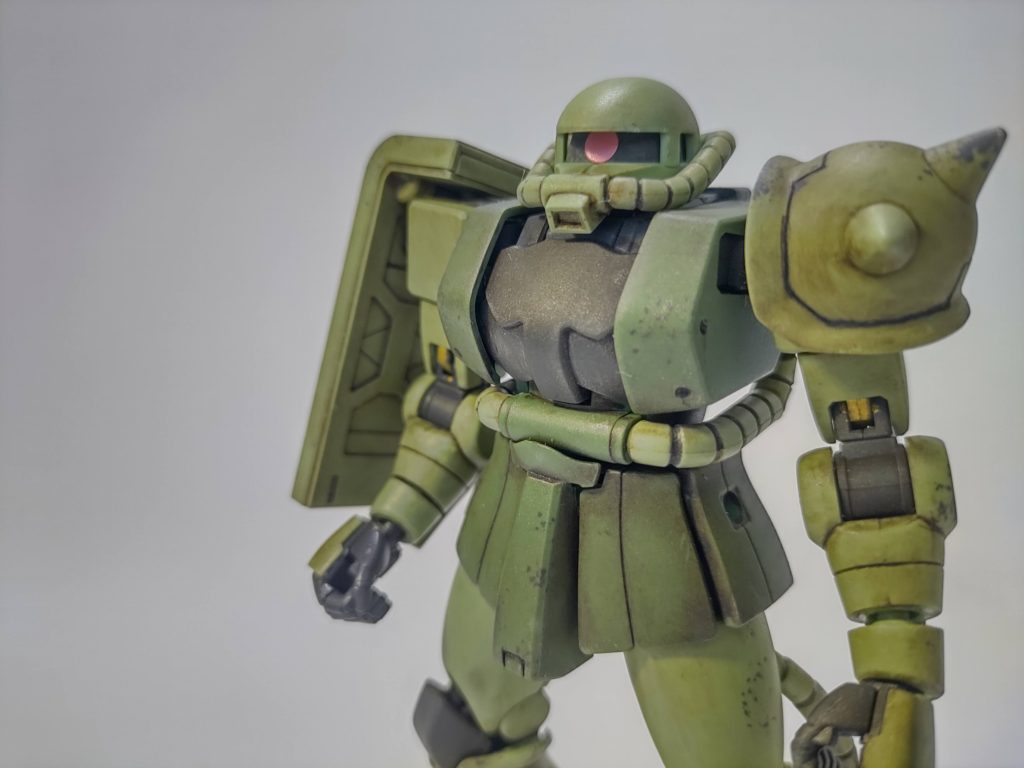 HG ザク スジボリ練習するって言ったよね