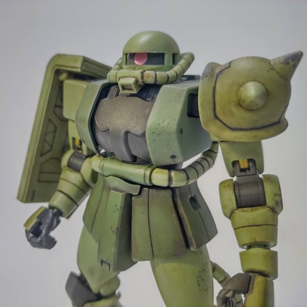 HG ザク スジボリ練習するって言ったよね
