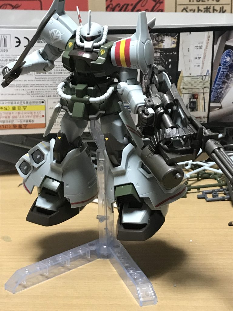 初めてのジオン軍の機体　その名もグフフライトタイプ–2枚目/制作者：CORN グラハム