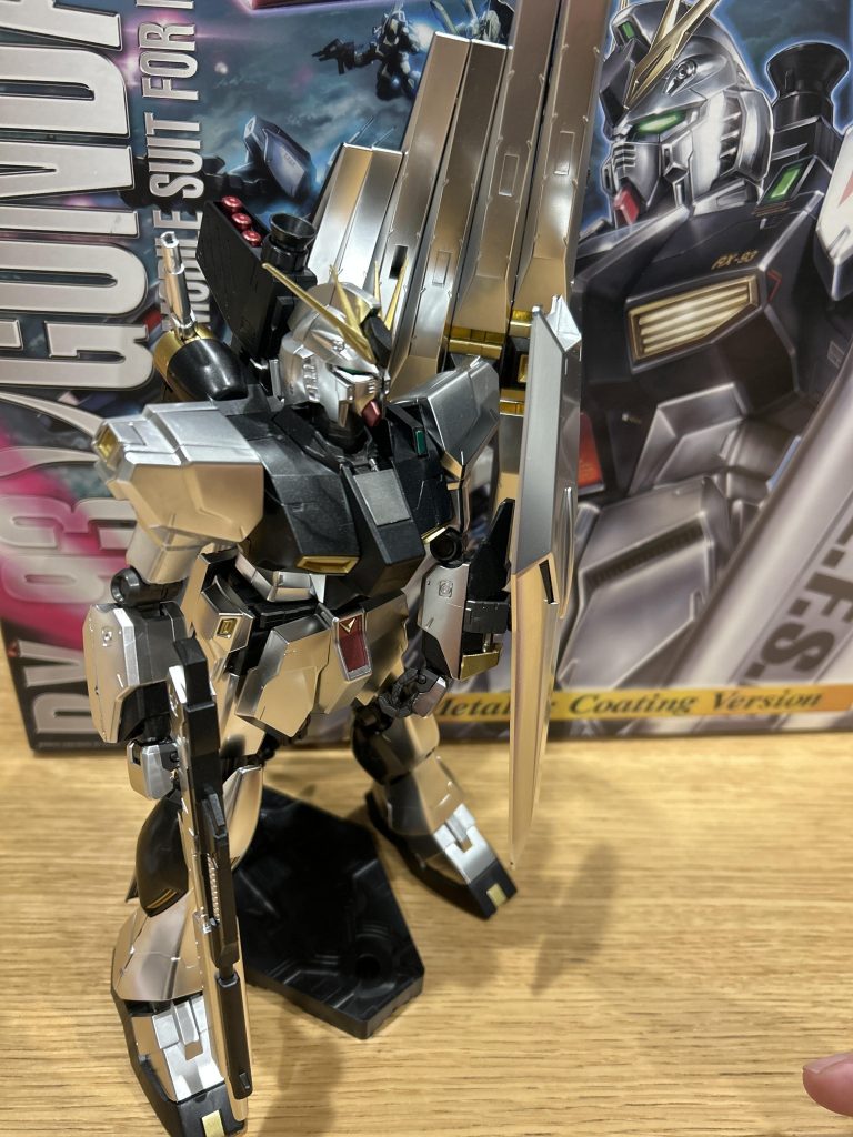 MG νガンダム　メタリックコーティング–2枚目/制作者：νhrk
