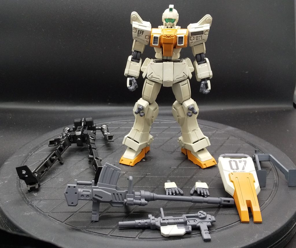 Gフレーム 陸戦型ガンダム改造・陸戦型ジム–5枚目/制作者:子嬰仙人