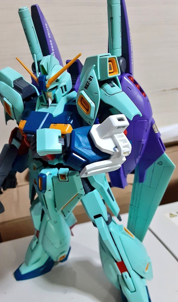 シールド用パーツ取り付け位置確認写真