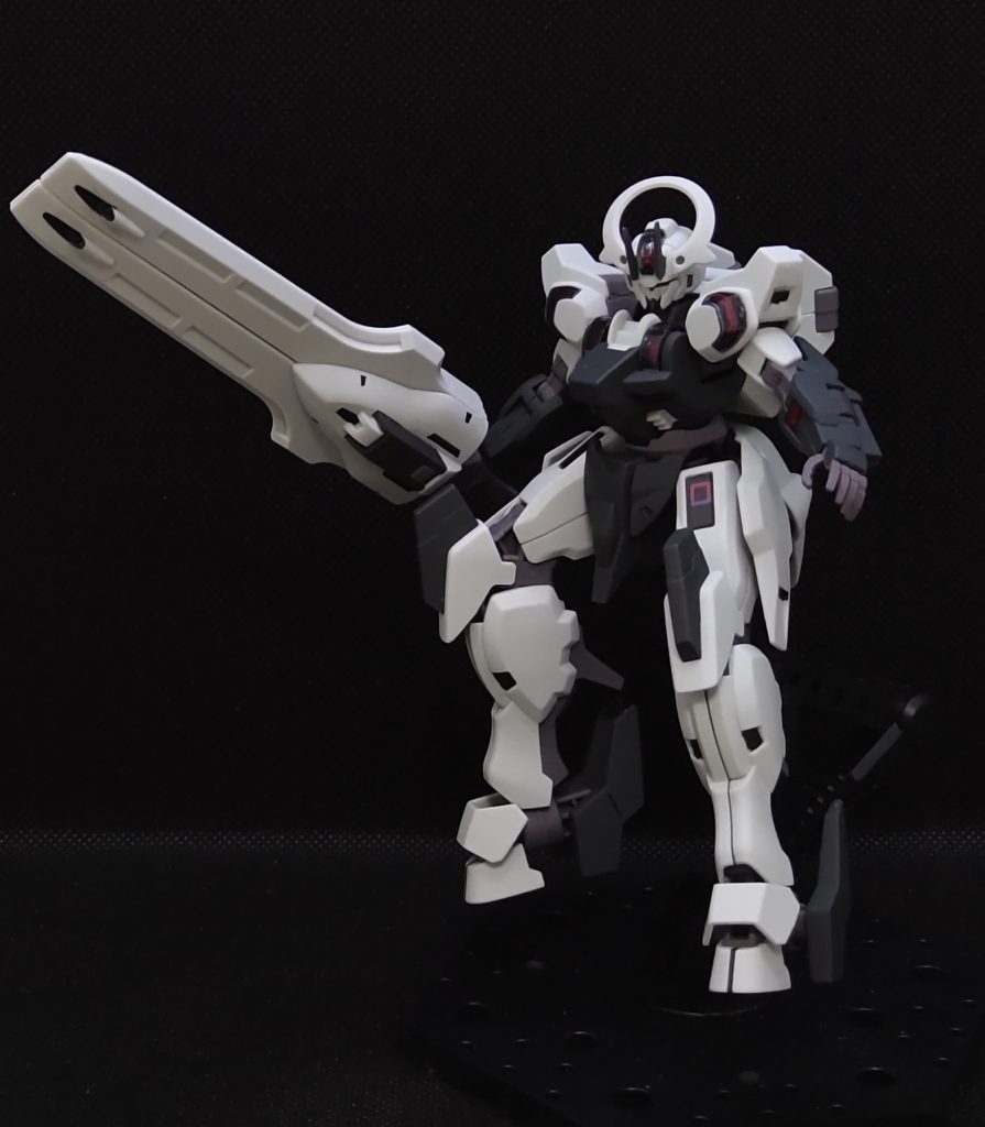 キットとしては膝周りの構造が良かったですね。水星キット後期のはどれも膝周りの構造に関心してました。