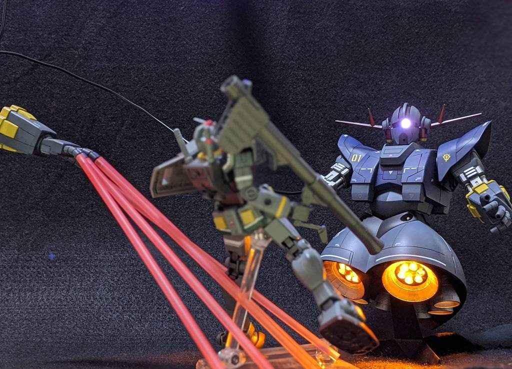 100均のリード線でオールレンジ攻撃を再現。