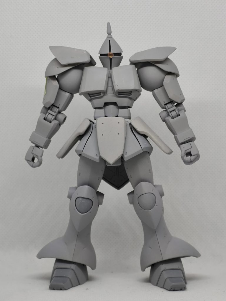 部品を追加して、グレーサブを吹いています