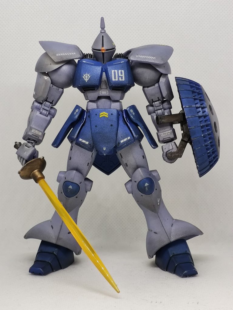 塗装して、デカール貼って、少しだけウエザリングして完成