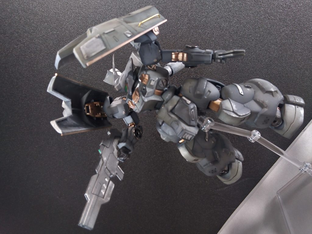 ウェザリングはやりすぎない様子見を意識して、気楽にやってみました