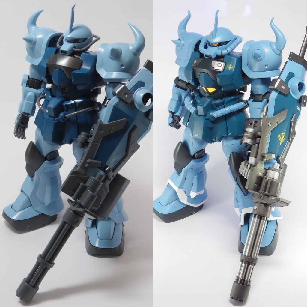 素組(左)完成品(右)の比較完成まで時間かかったんですが、そんなに変わらないですね(T_T)