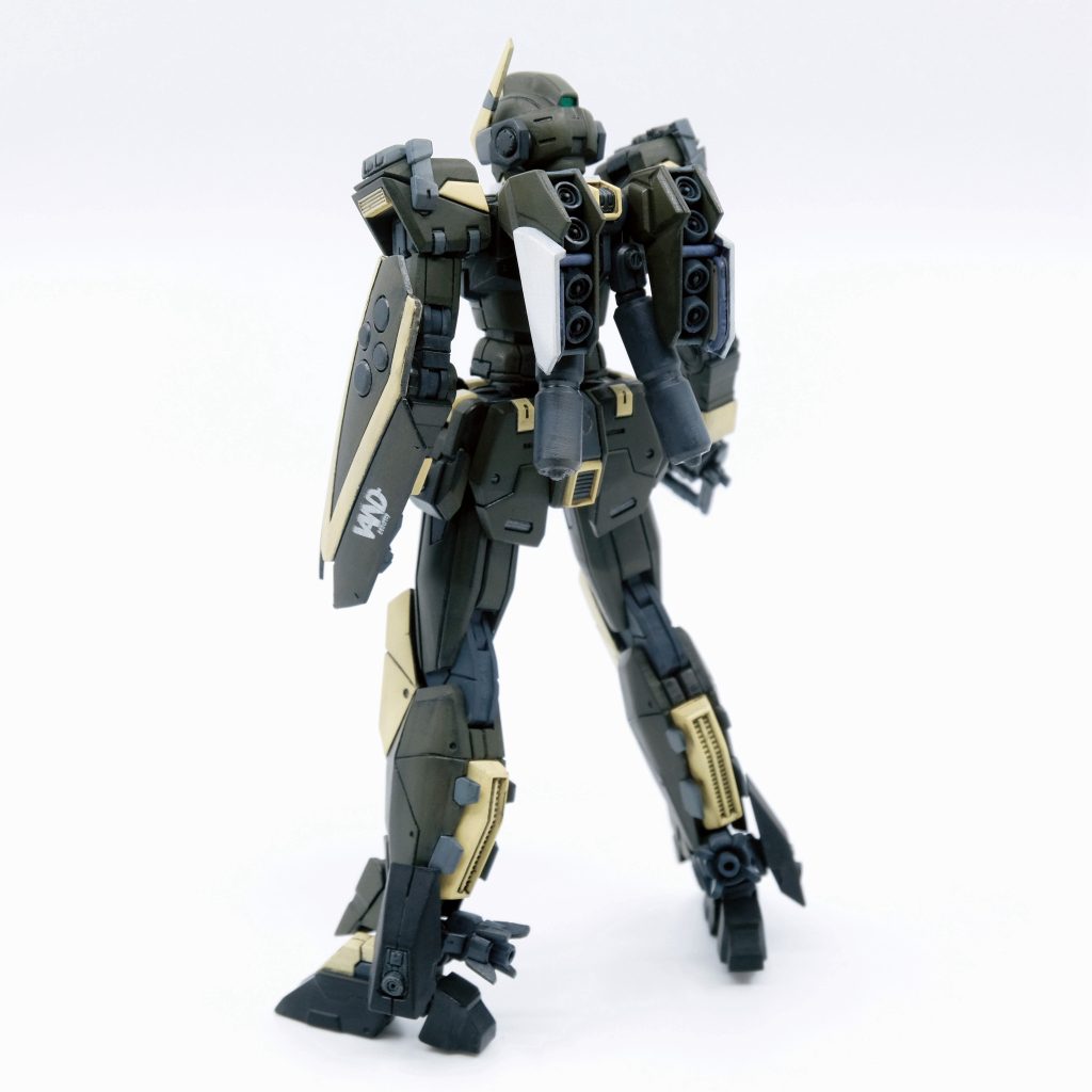 架空ガンプラ#6 「民用型ヘラ」(フルスクラッチ)–4枚目/制作者:@RalufRan_土豆